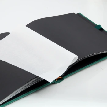 Album wklejany Velvet Emerald (tradycyjny 40 czarnych stron)